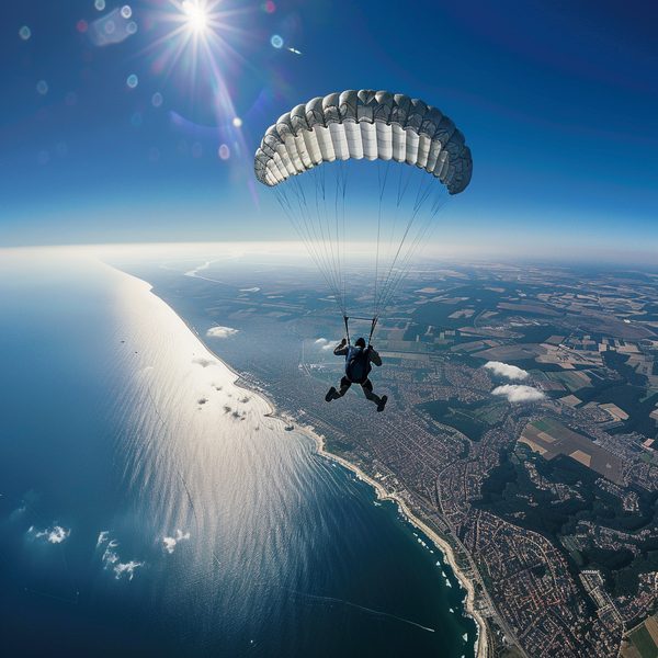 Sensation et sécurité : votre saut en parachute à Arcachon
